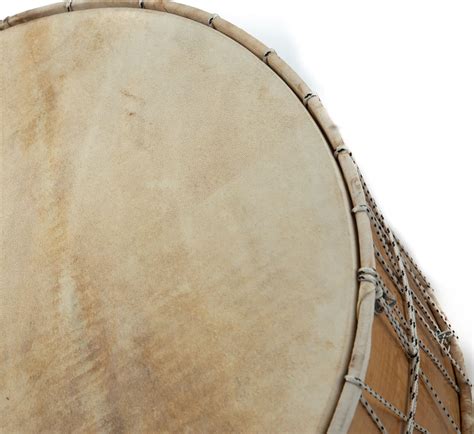 Walnut Wood Davul with Natural Skin | Ethnic Musical