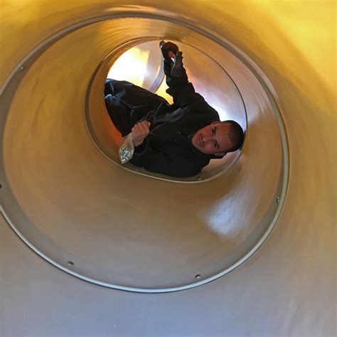 making   tunnel  barbara butler artist builder