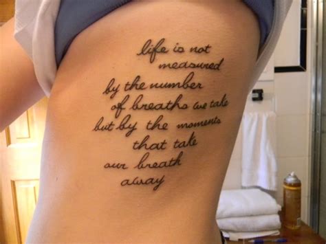 50 Inspirational Quote Tattoos to Consider