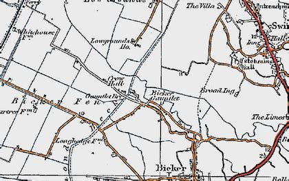 bicker fen  maps books memories francis frith