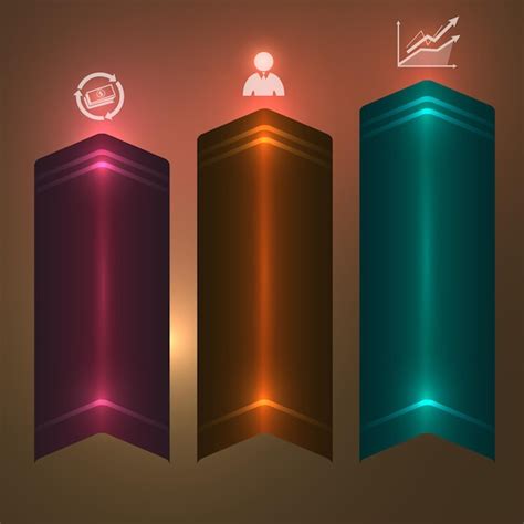 premium vector design element finance risk background light effect