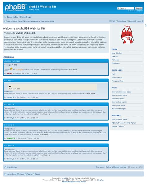 phpbb abd phpbb website kit