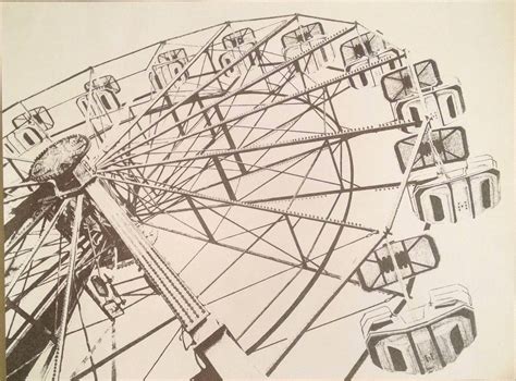 Ferris Wheel Drawing at GetDrawings | Free download