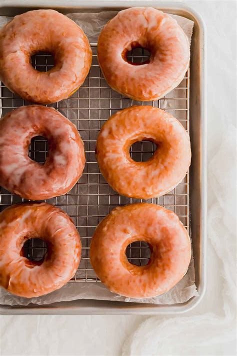 classic glazed doughnuts small batch sift simmer
