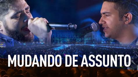 Letra Mudando De Assunto - 6