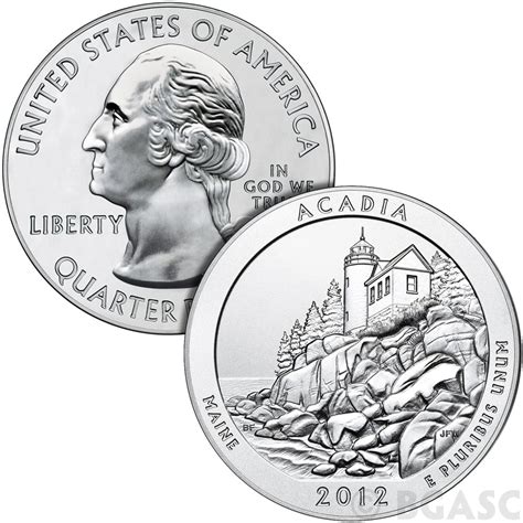 Buy 2012 Acadia - 5 oz Silver America The Beautiful in Capsule .999 ...