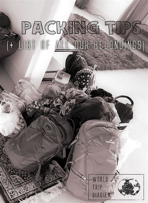 Long-term travel: packing tips for families | World Trip Diaries