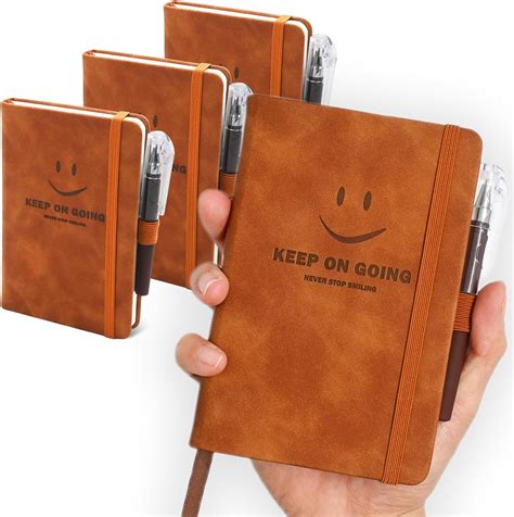 pack pocket notebooks  workcute smile notebooks  school