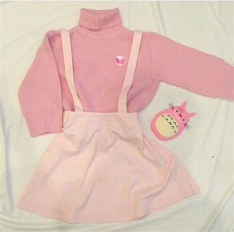 Pastel Pink Aesthetic Kawaii Outfits