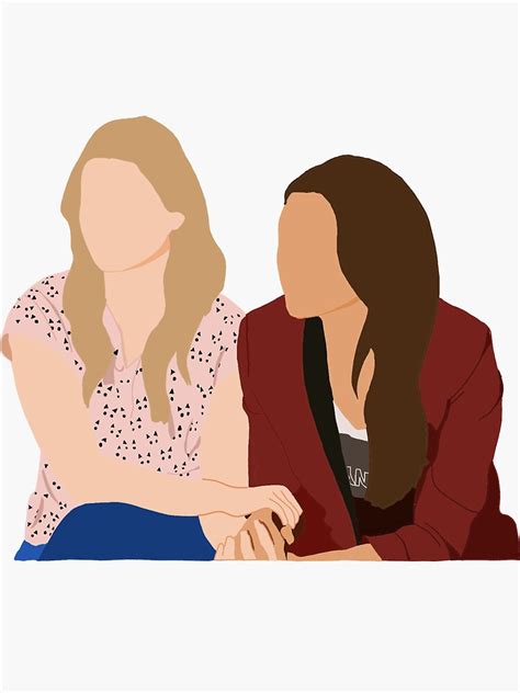 "Alison and Emily PLL " Sticker for Sale by moviedomsticker | Redbubble