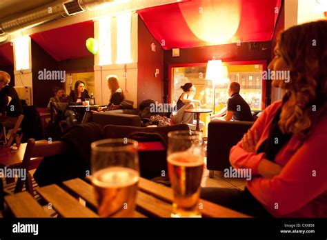 Nightlife Warsaw Poland Stock Photo - Alamy