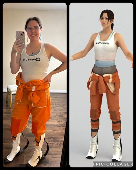 My Chell cosplay from Portal : r/cosplay