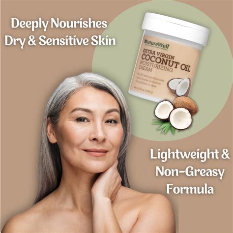 Extra Virgin Coconut Oil Moisturizing Cream | Naturewell Official Site