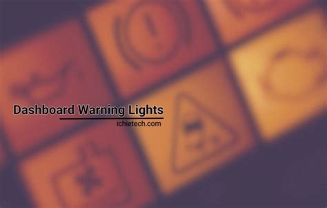 Dashboard Warning Lights: Signs and Their Meanings