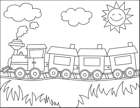 Choo Choo Train Coloring Page at GetColorings.com | Free printable ...