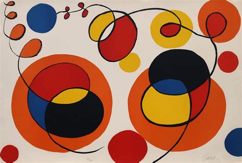 alexander calder loops  spheres  matthews gallery