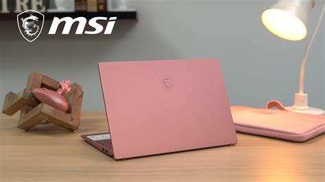Msi Prestige 14 Pink - MSI Prestige 14 é um notebook gamer rosa com ...