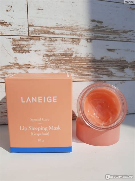 Ночная маска для губ Laneige Lip Sleeping Mask Grapefruit грейпфрут ...