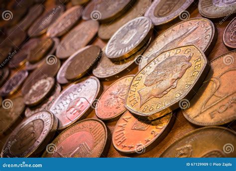 World Coins Collection stock image. Image of queen, country - 67129909