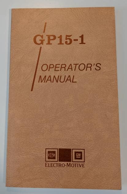 emd gp  operators manual labeled cr    delivery