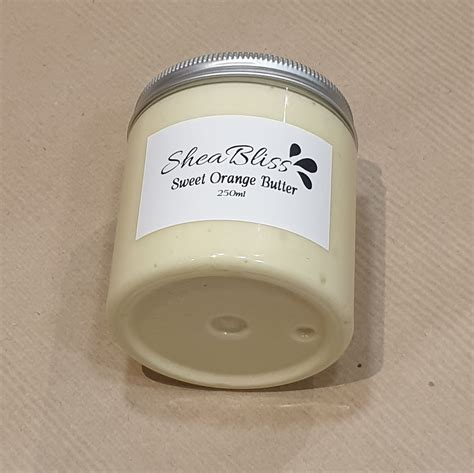 Shea Bliss Natural - Sweet Orange Whipped Shea butter
