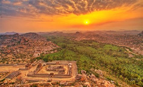 hampi karnataka india tourism  unesco heritage historical