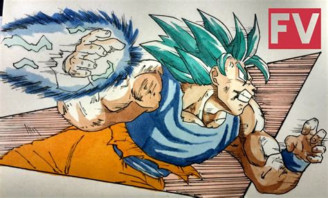 son goku hakai technique  darko simple art  deviantart