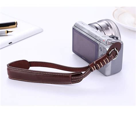Professional Leather Wrist Hand Strap for Sony Alpha A5000 A6000 NEX-3 ...