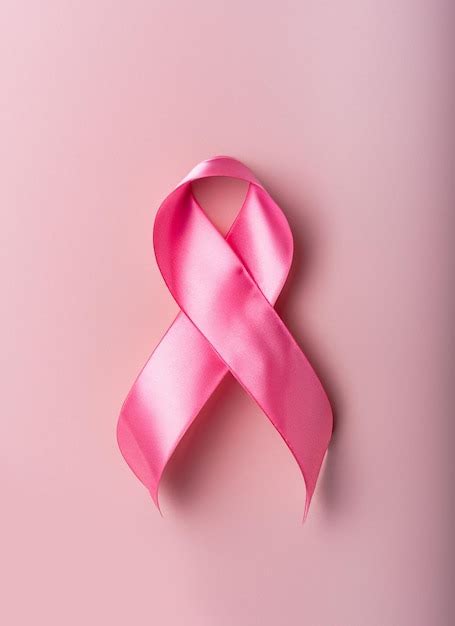 Premium AI Image | Breast cancer awareness ribbon