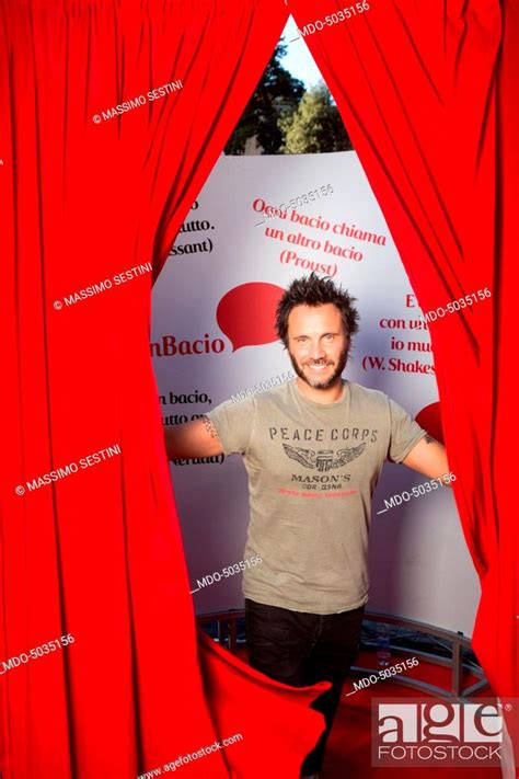 Songwriter Nek (Filippo Neviani) at Coca-Cola Summer Festival. Rome ...