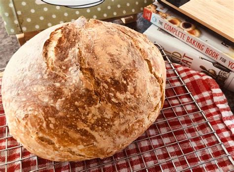 America’s Test Kitchen Rustic Almost No-Knead Bread - Farm Girl Cook'n