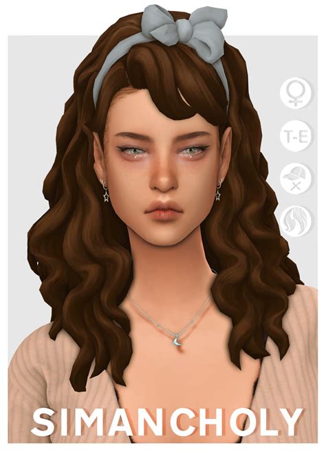 Sims 4 MMCC | simancholy: JESSIE HAIR bgc 18 ea swatches all...