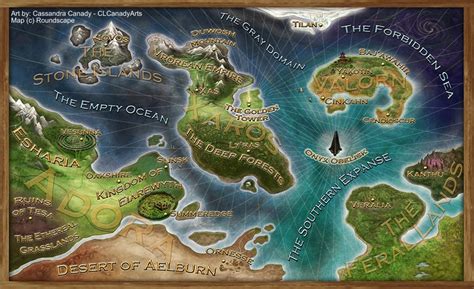 Roundscape Map by CLCanadyArts on DeviantArt