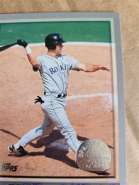 Todd Helton 1998 Topps Opening Day Baseball Card #149 Colorado Rockies