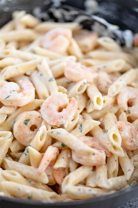 Garlic Shrimp Alfredo Pasta Recipe at Ray Reitz blog