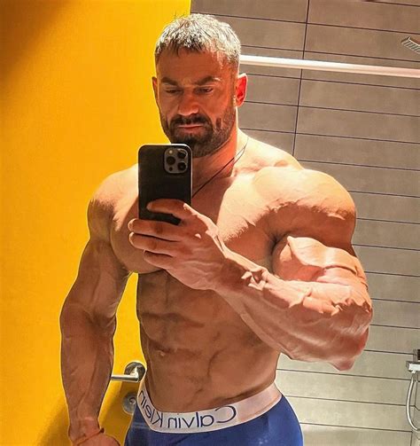 IFBB Pro Bodybuilder Mikhail Maslov. “Only go... - Straight Men Obsession