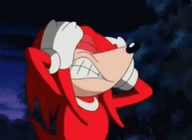 Knuckles Shocked GIF - Knuckles Shocked - Discover & Share GIFs