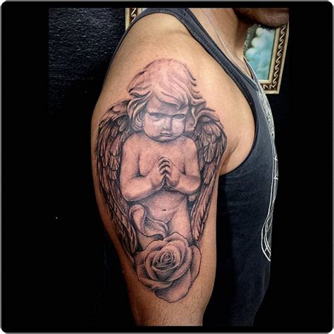 cool Top 100 angel tattoos - http://4develop.com.ua/top-100-angel ...