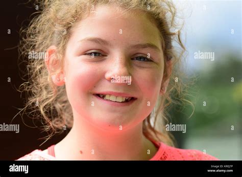 picture   girl  happy stock photo alamy