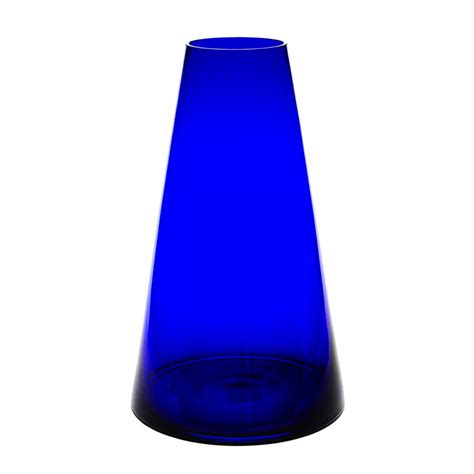 Cobalt Blue Glass Vase - Studio 77 Home Design