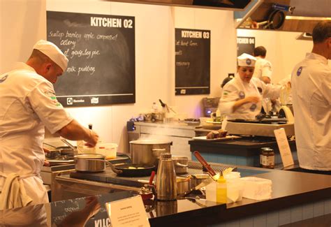 top kitchen kit  view  restaurant show opens  doors