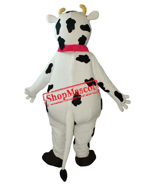 Happy Lightweight Milk Cow Mascot Costume