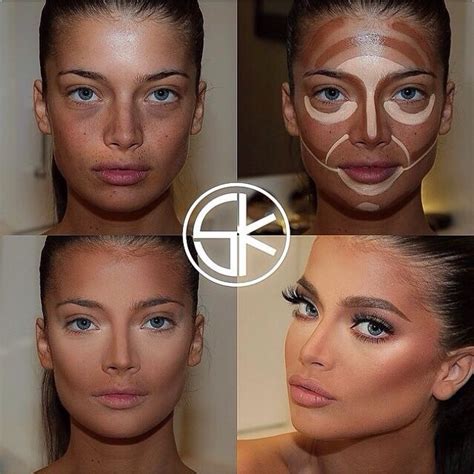 Девушки до макияжа и после | Contour makeup, Makeup, Best makeup products