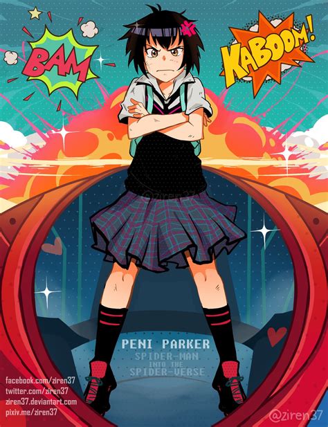 GAINAX Pose | Peni Parker | Know Your Meme