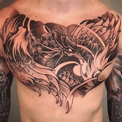 Discover more than 72 phoenix chest tattoo best - in.coedo.com.vn