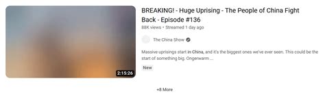 I regret to inform you the latest podcast got age-restricted, at least ...