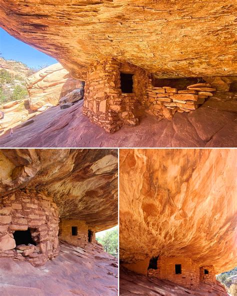 Shine - The House on Fire Ruins in Mule Canyon, Utah The House on Fire