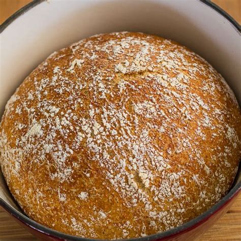 No Knead Dutch Oven Whole Wheat Bread - Jo Cooks | Wheat bread recipe ...