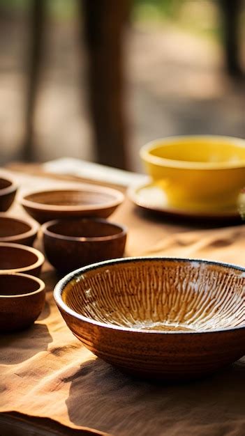 Handcrafted Ceramic Pottery Rustic Beauty Blending Tradition and ...