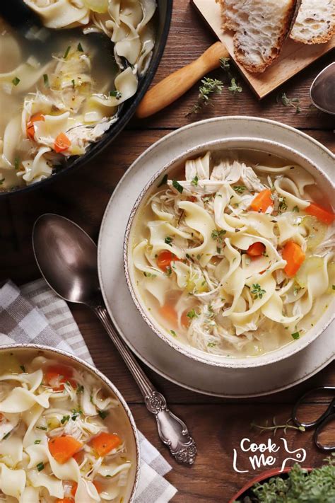 Leftover Turkey Noodle Soup Recipe - COOK.ME